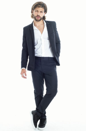 H Pantalon Diogo Azul Noche