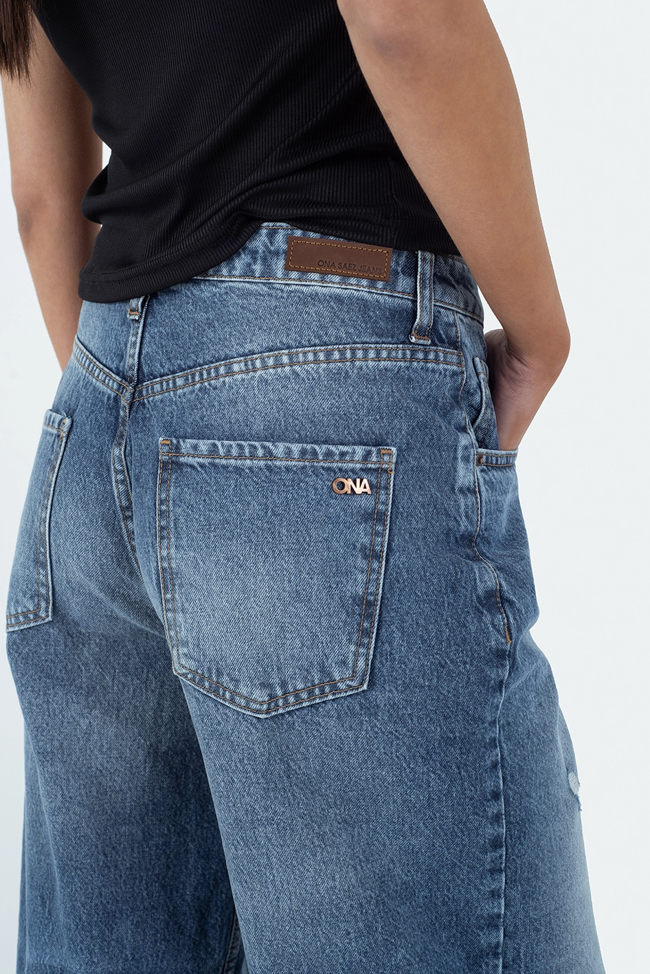 Jean Baggy Ballon Light Blue - Imagen 6