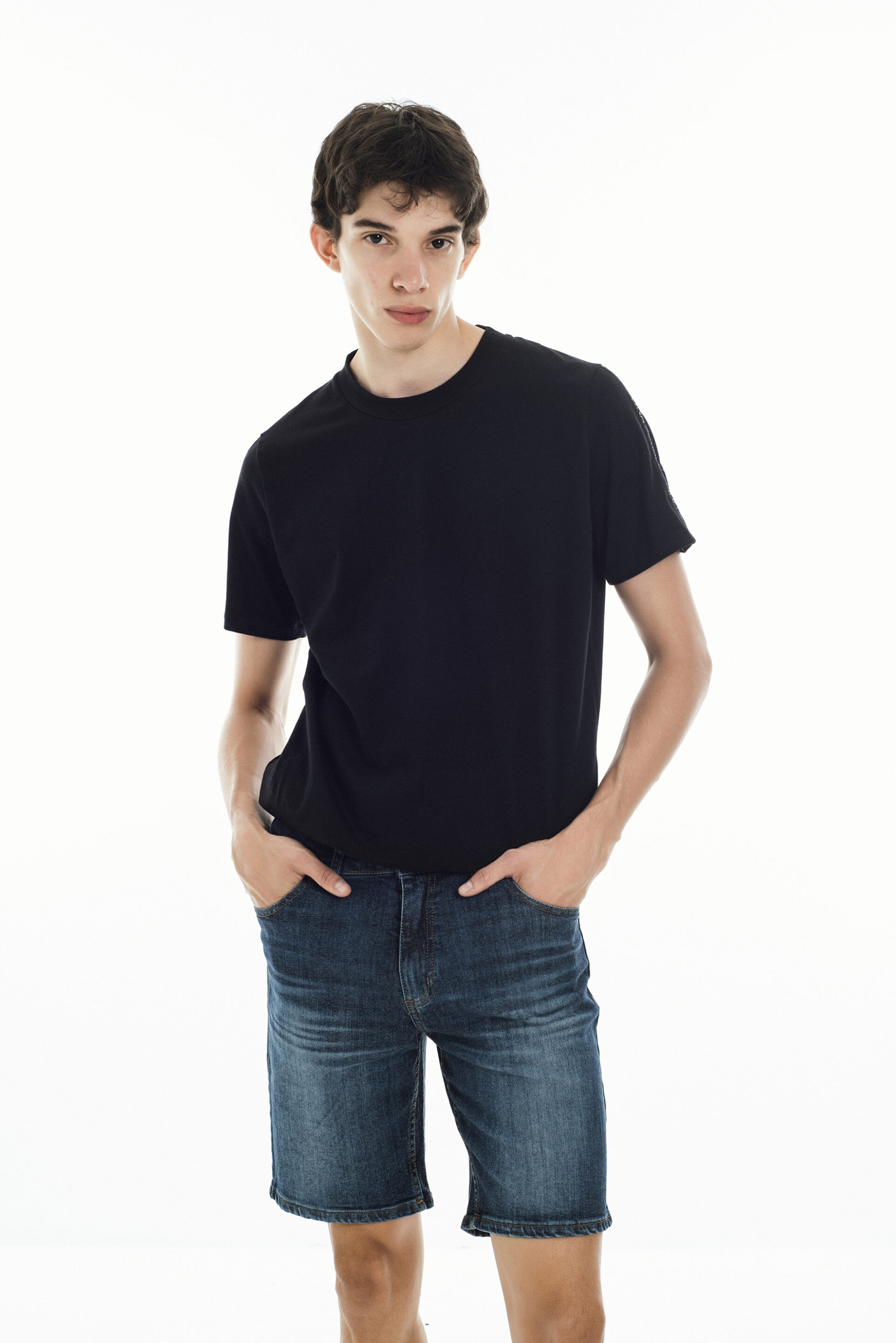 H Bermuda Slim Dark Blue