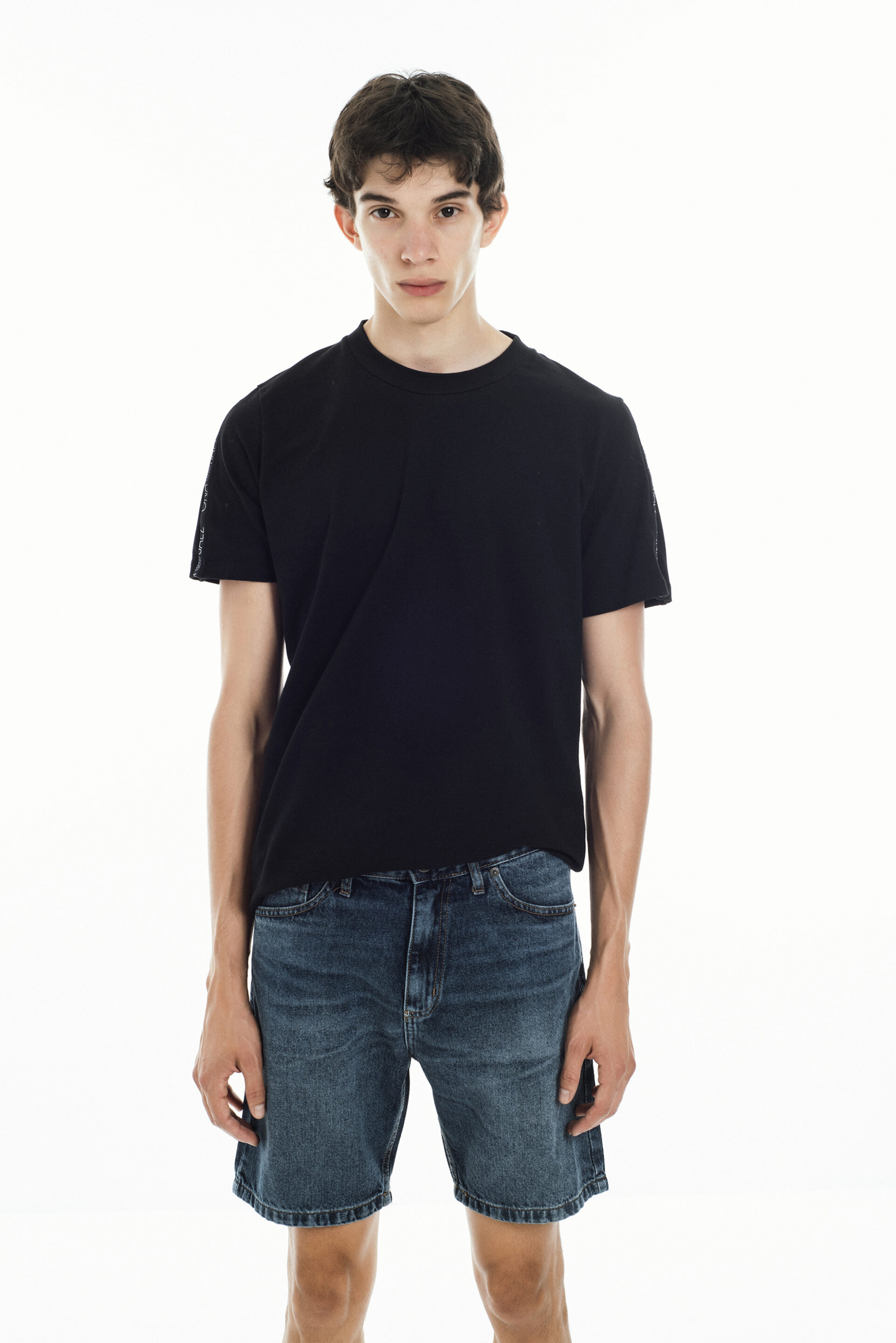 H Bermuda Straight Dark Blue