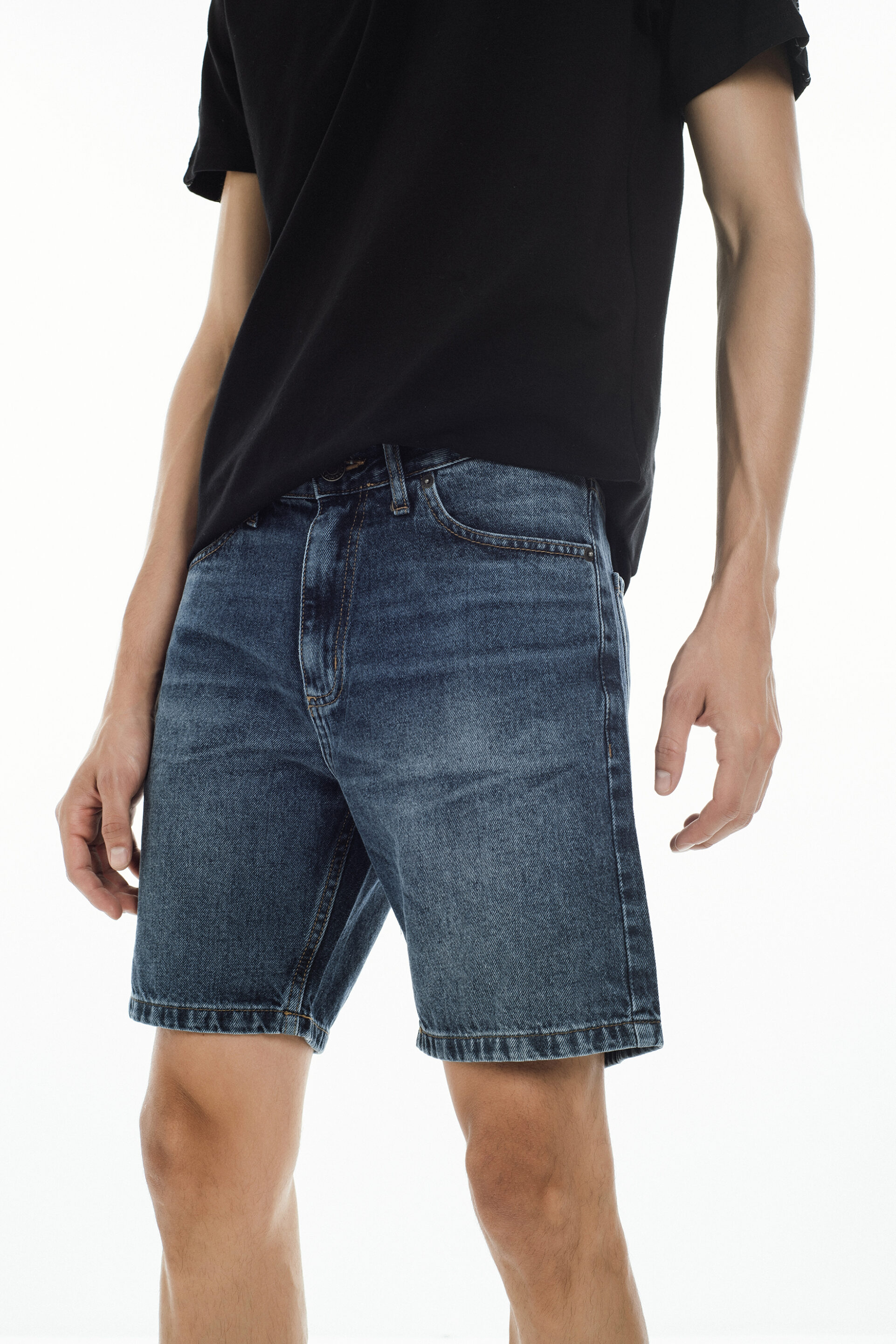 H Bermuda Straight Dark Blue - Imagen 2