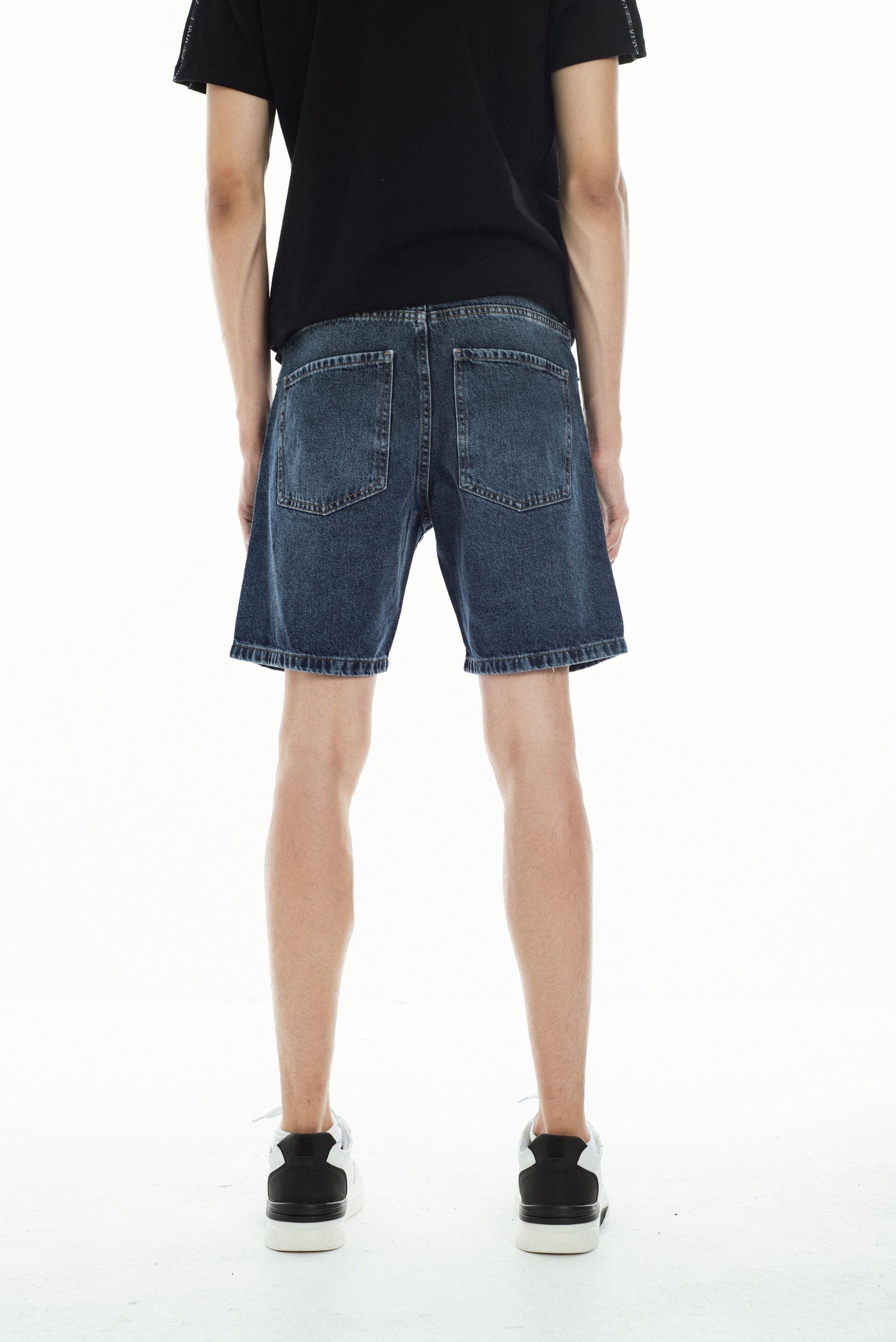 H Bermuda Straight Dark Blue - Imagen 6