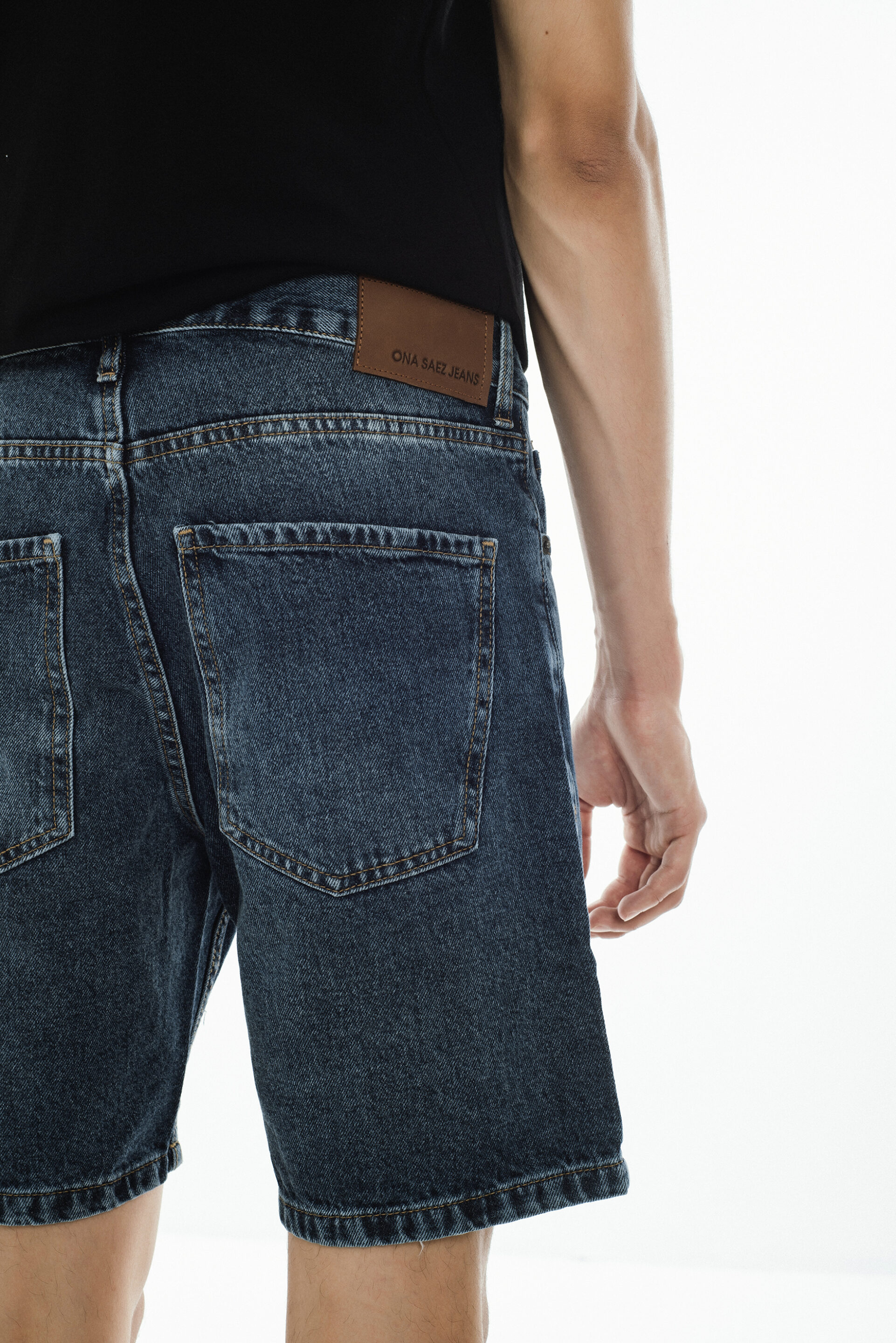 H Bermuda Straight Dark Blue - Imagen 3