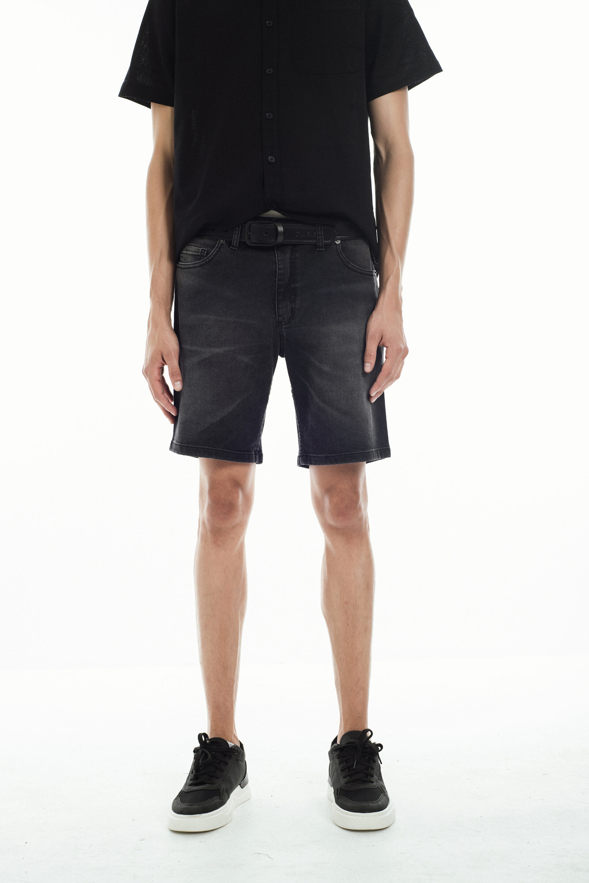 H Bermuda Slim Stone Black - Imagen 4