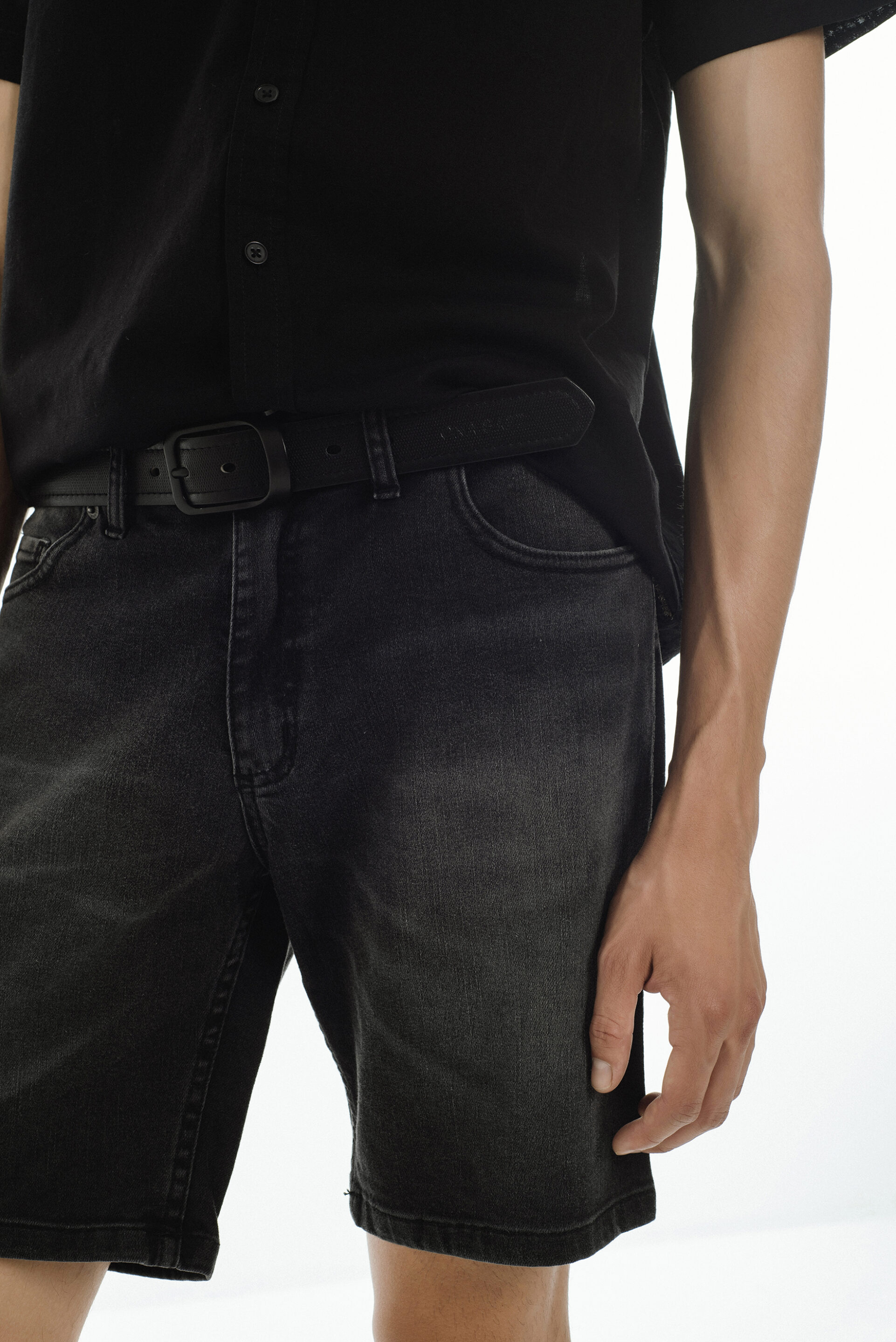 H Bermuda Slim Stone Black - Imagen 7