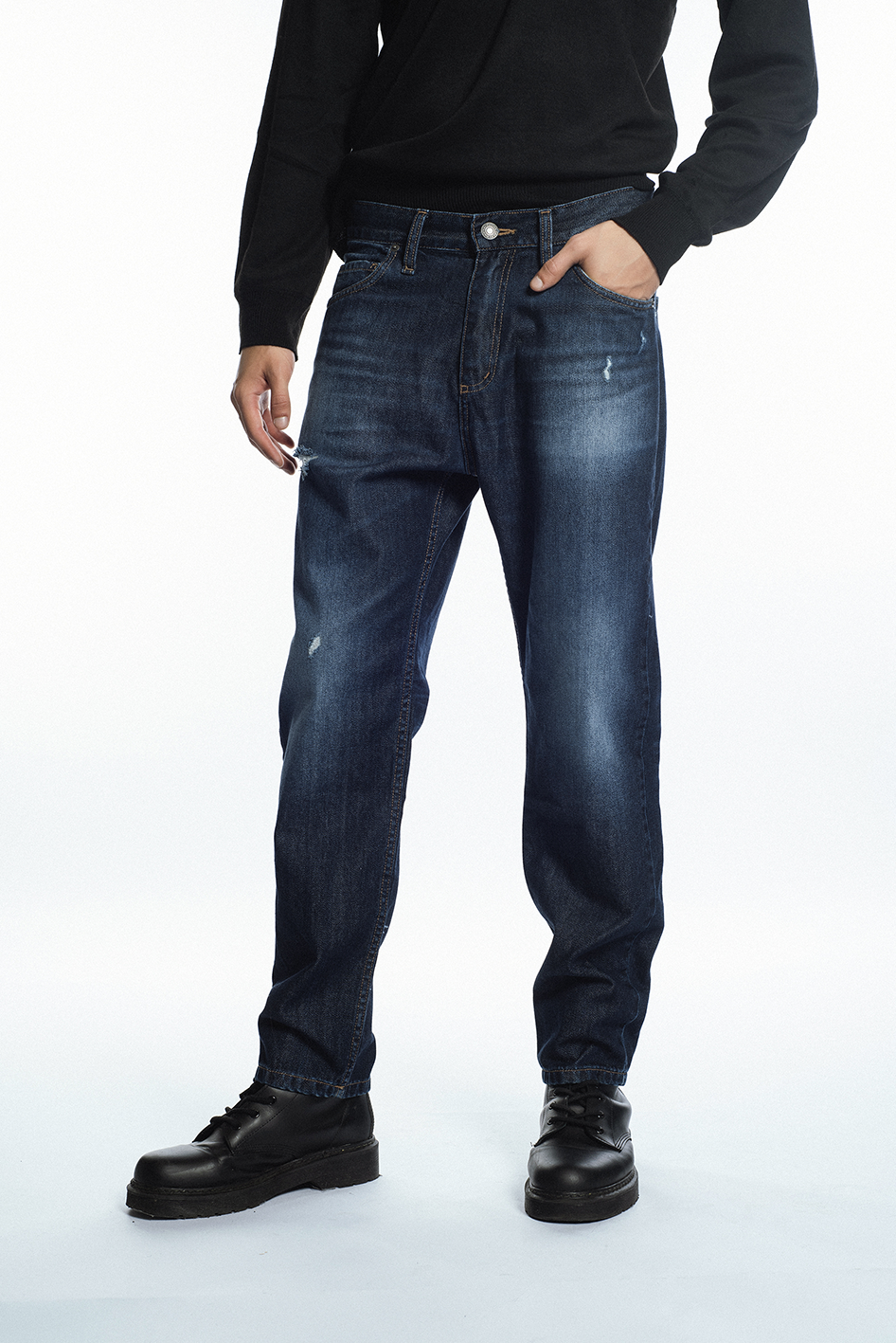H Jean New Derek Dark Blue - Imagen 3