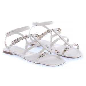 Sandalia Grecia White
