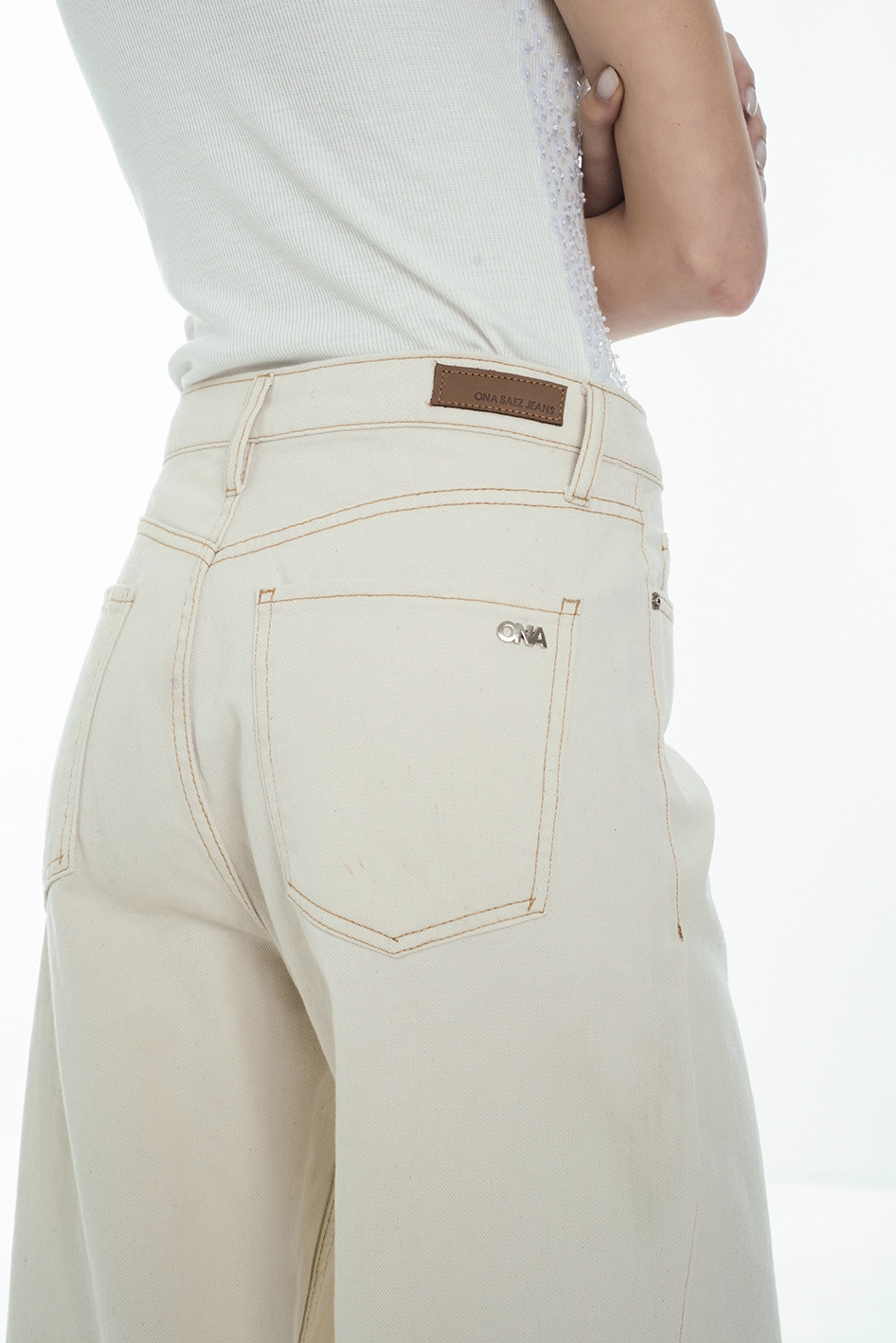 Jean Nina Ecru - Imagen 5