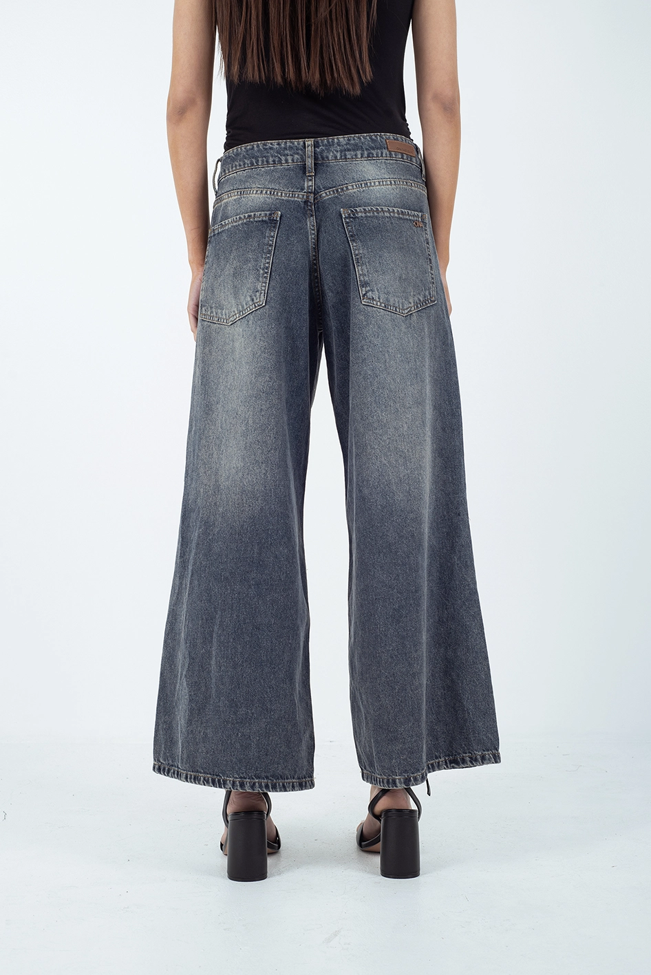 Jean Baggy Sasha Dark Blue - Imagen 4