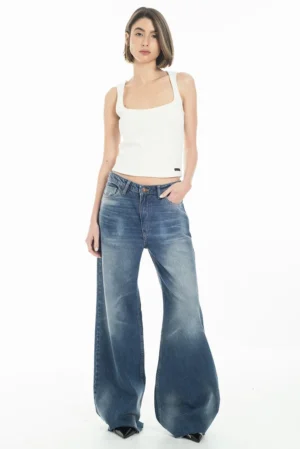 Jean Nina New Mid Blue