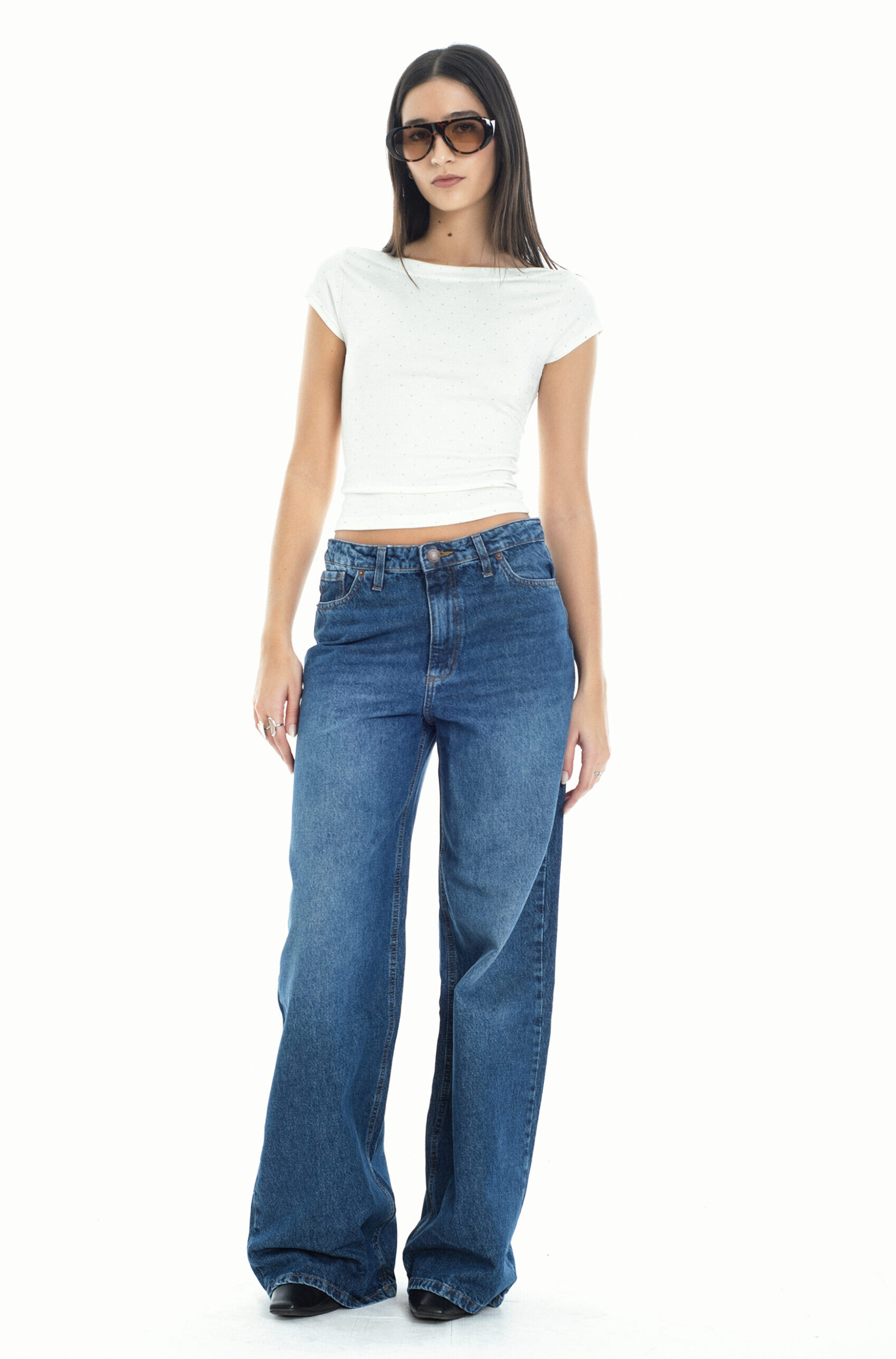 Jean Nina Mid Blue
