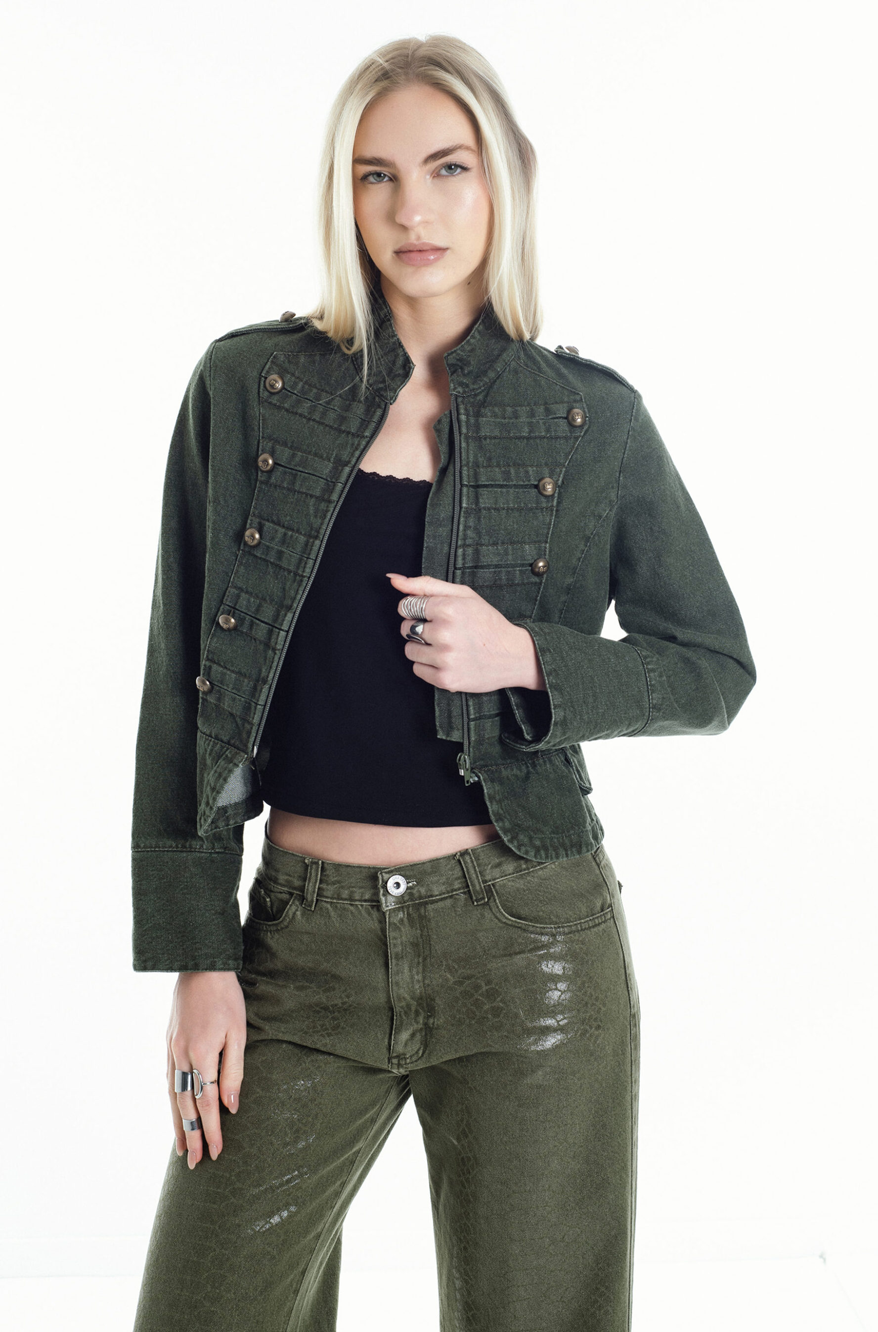 Chaqueta Napoleón Green