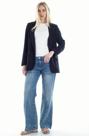 Jean Flare Iris Blue