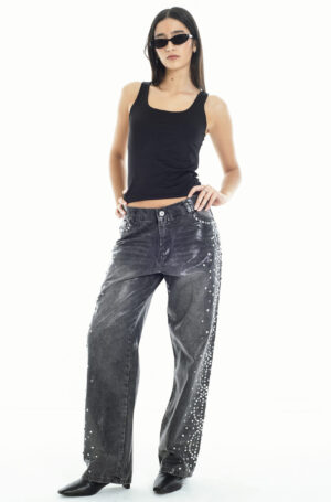 Jean Wide Leg Trouble