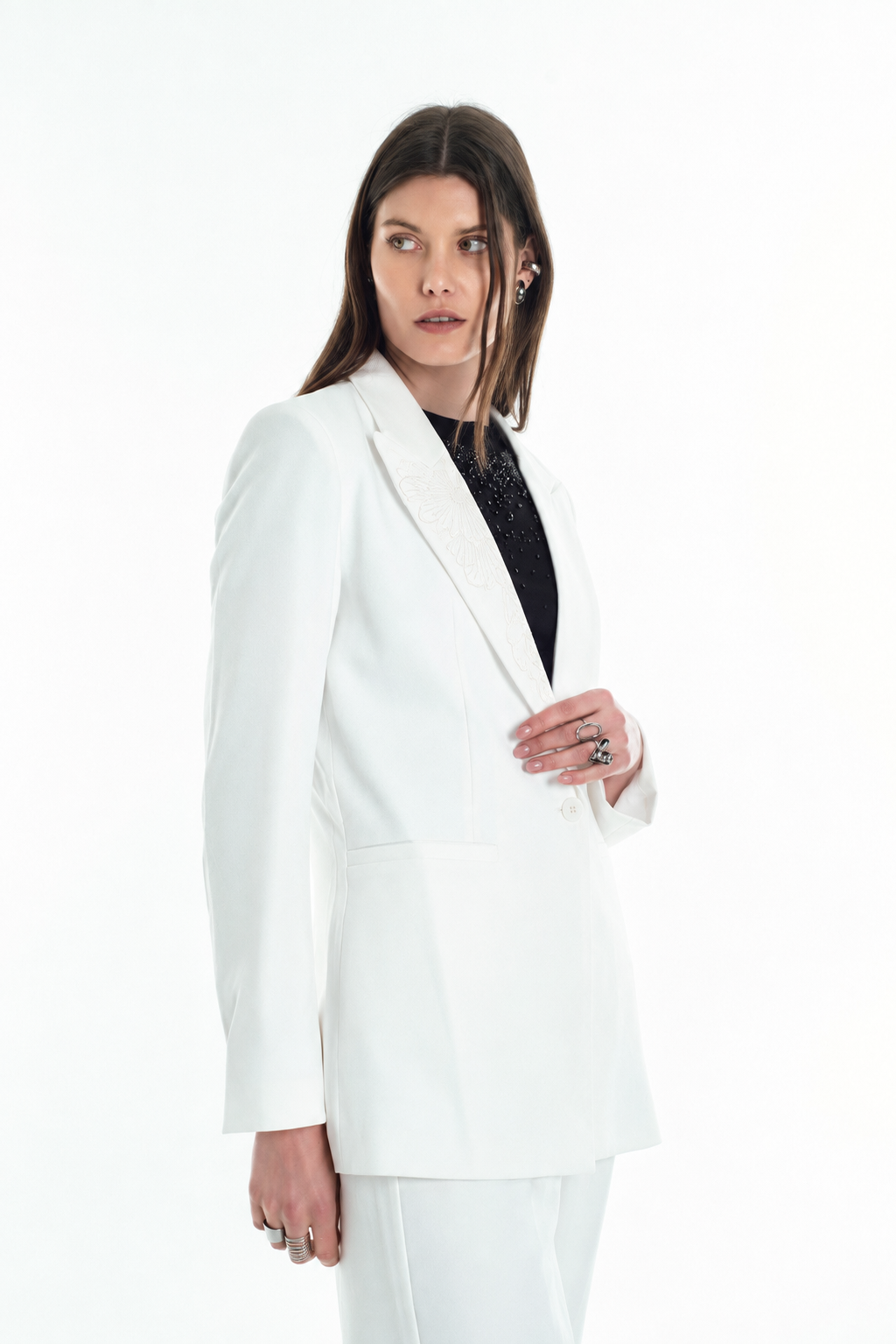 Blazer Sasha White