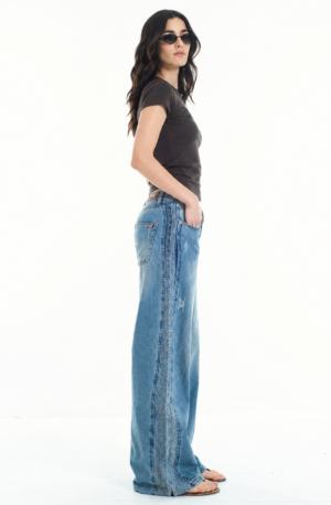 Jean Rebel Barrel Blue