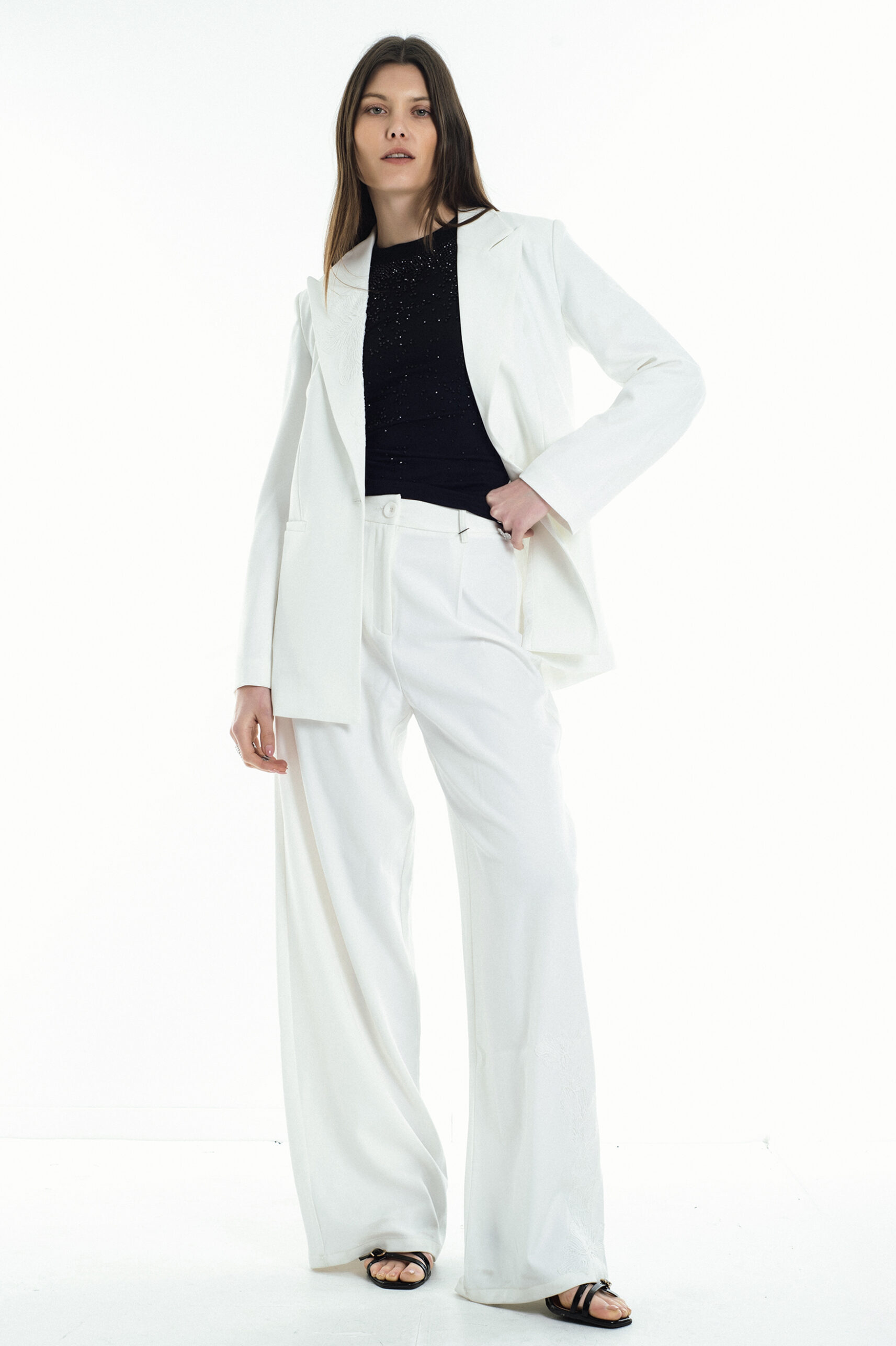 Pantalon Sasha White