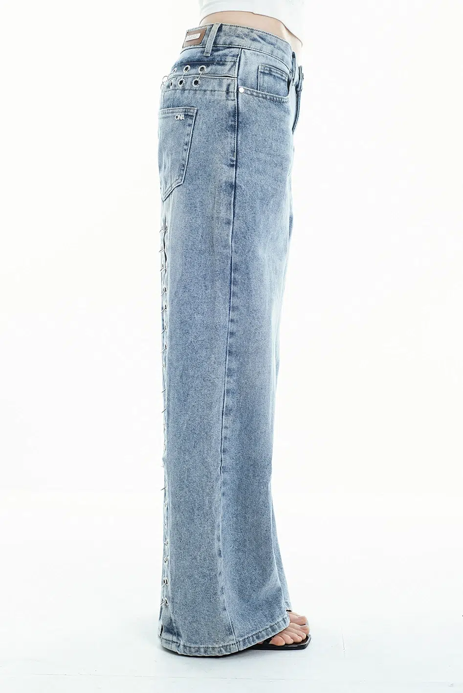 Jean The Punk Wide Leg Blue - Imagen 5
