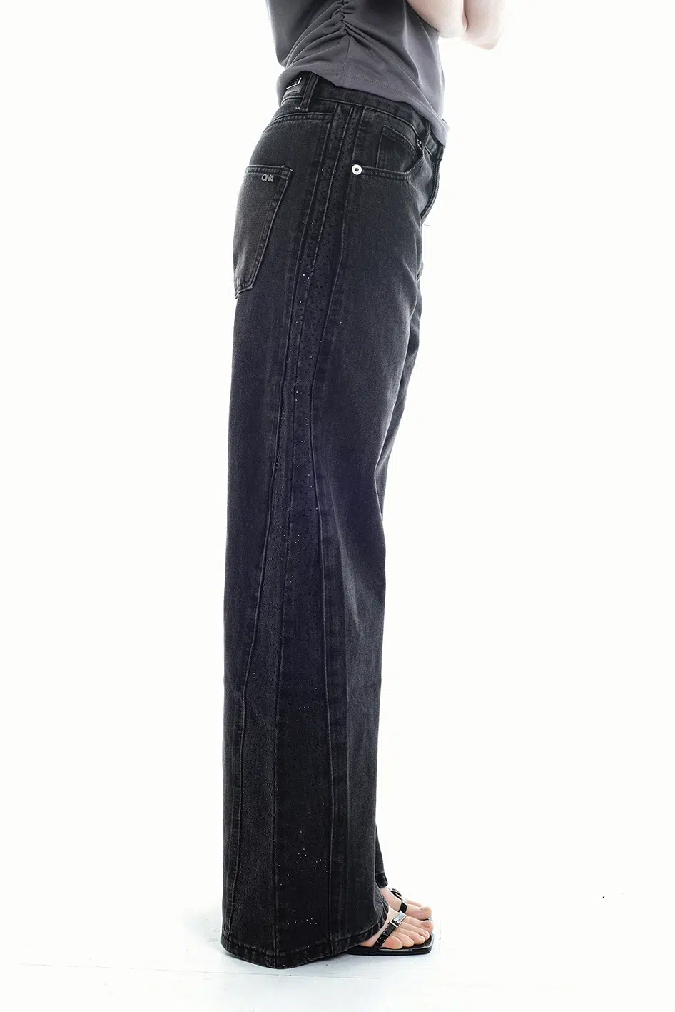 Jean Rebel Barrel Black - Imagen 5