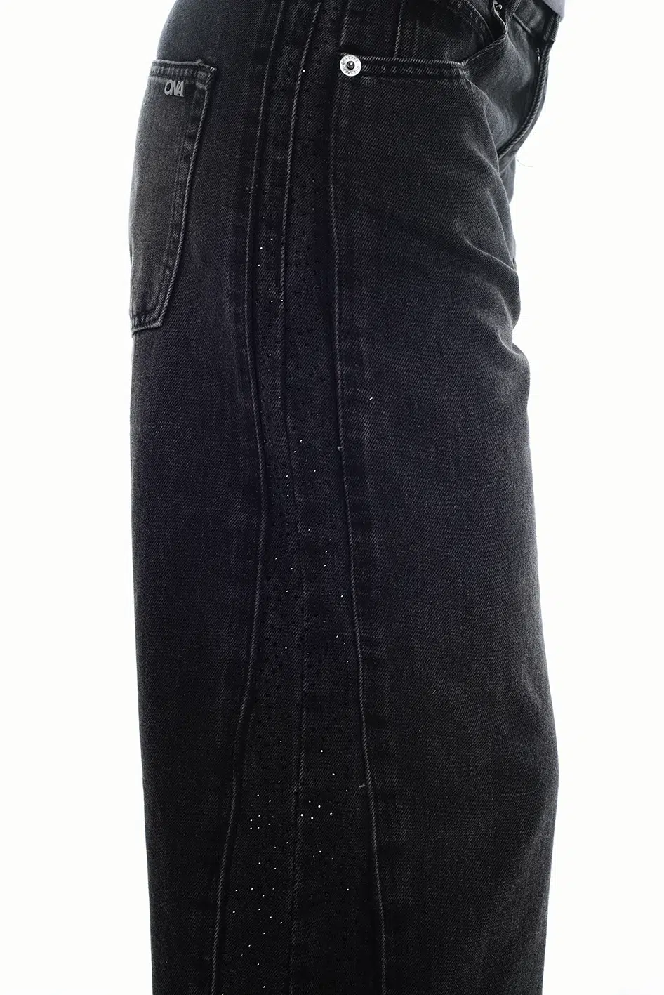 Jean Rebel Barrel Black - Imagen 4