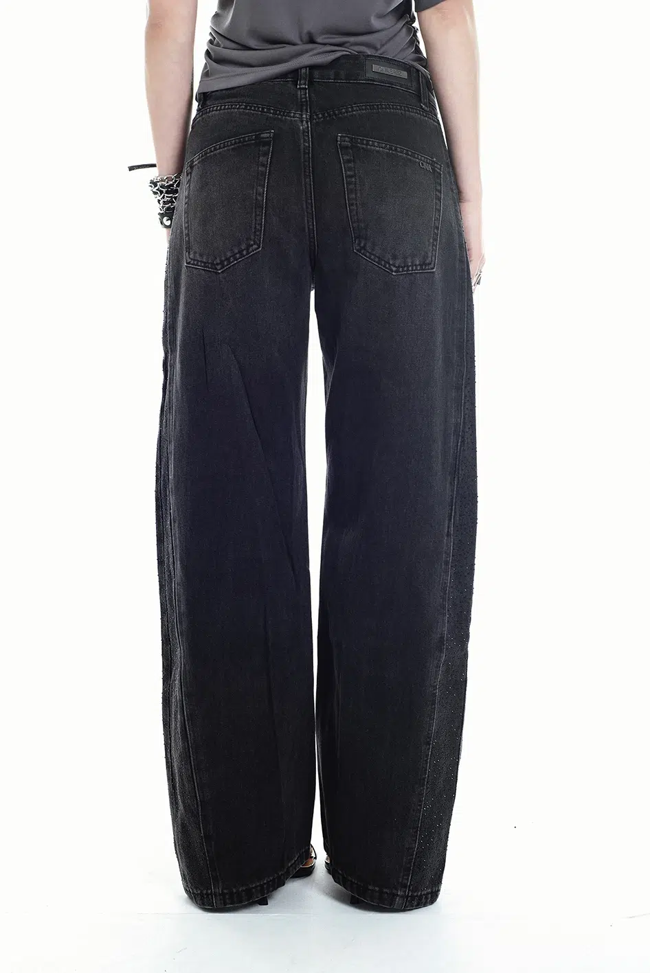 Jean Rebel Barrel Black - Imagen 6