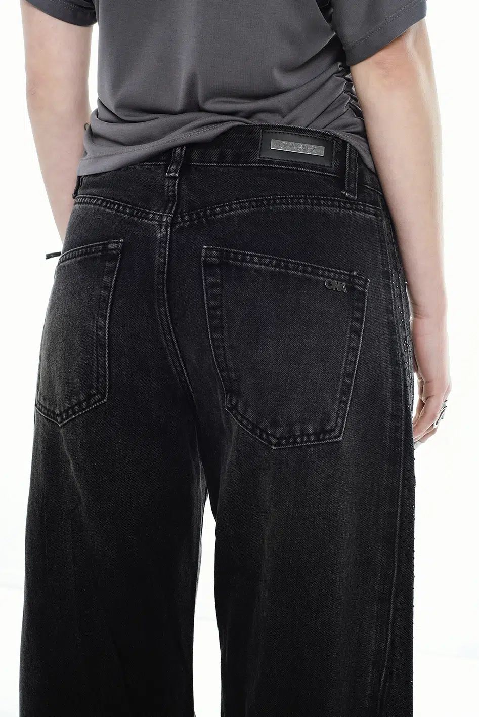 Jean Rebel Barrel Black - Imagen 7