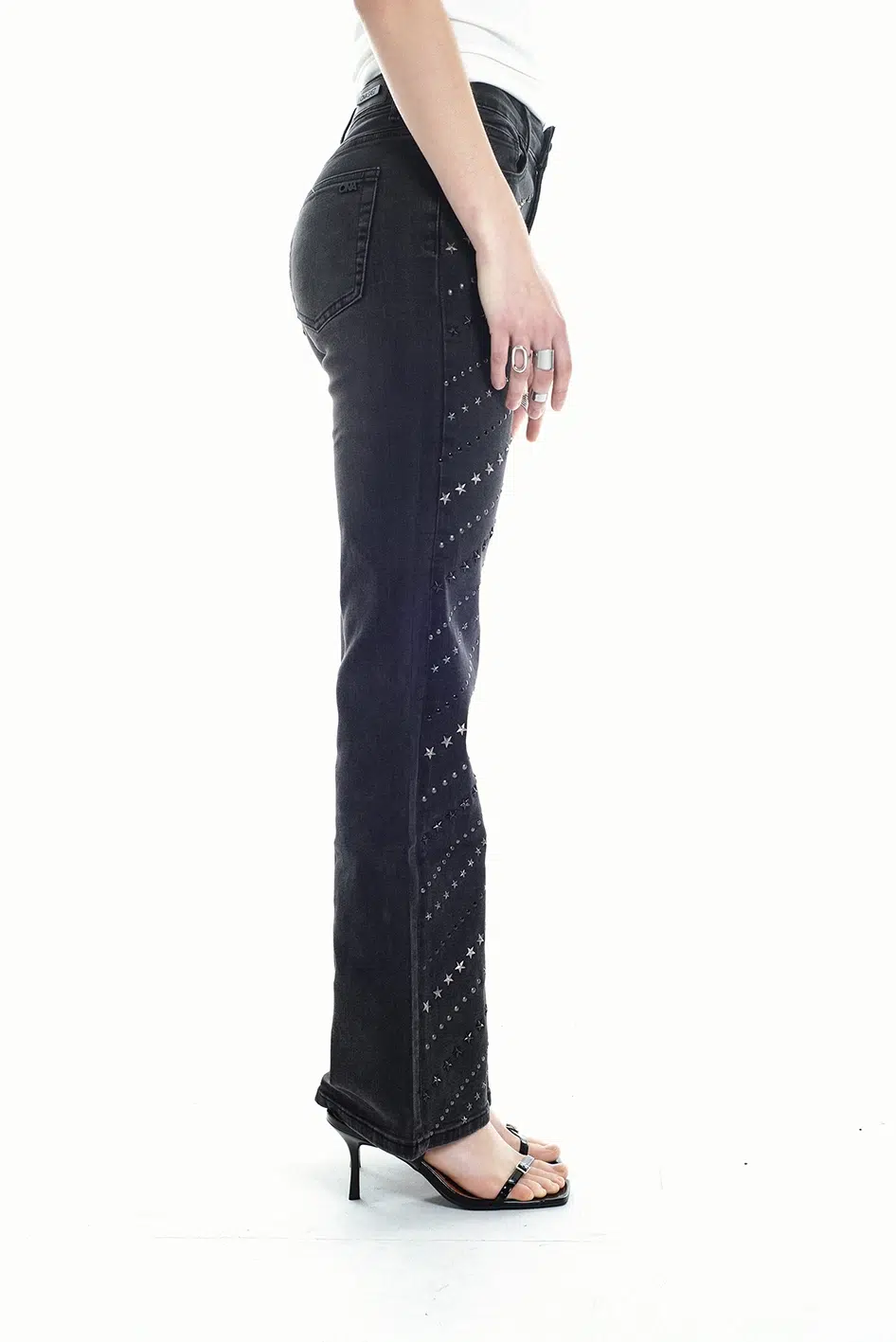Jean Stud Flare Fit - Imagen 4