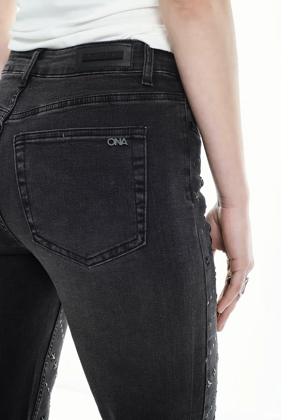 Jean Stud Flare Fit - Imagen 6