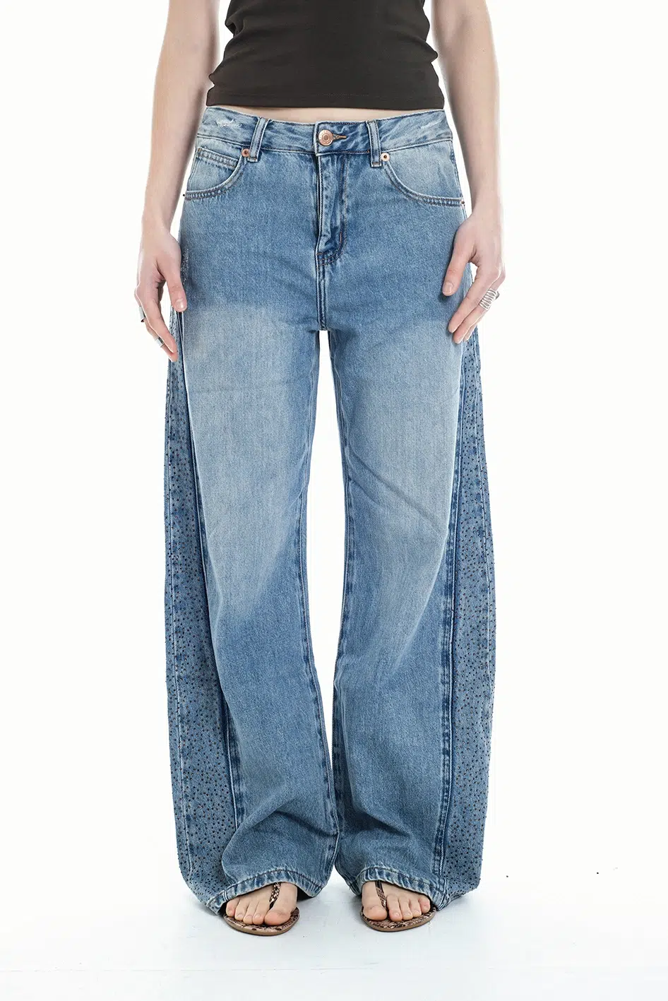 Jean Rebel Barrel Blue - Imagen 3