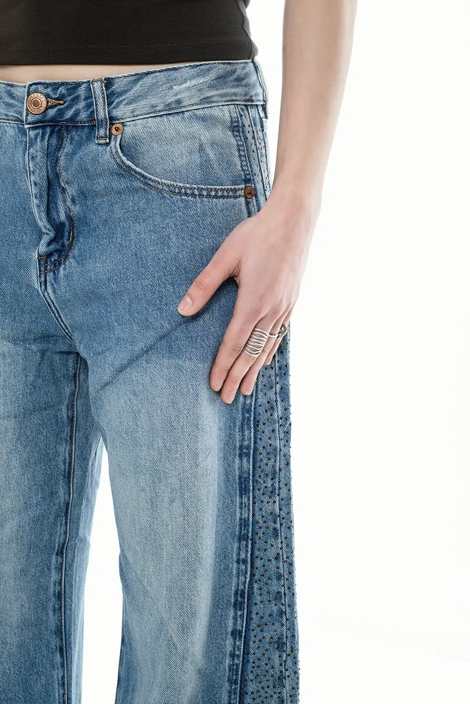 Jean Rebel Barrel Blue - Imagen 4