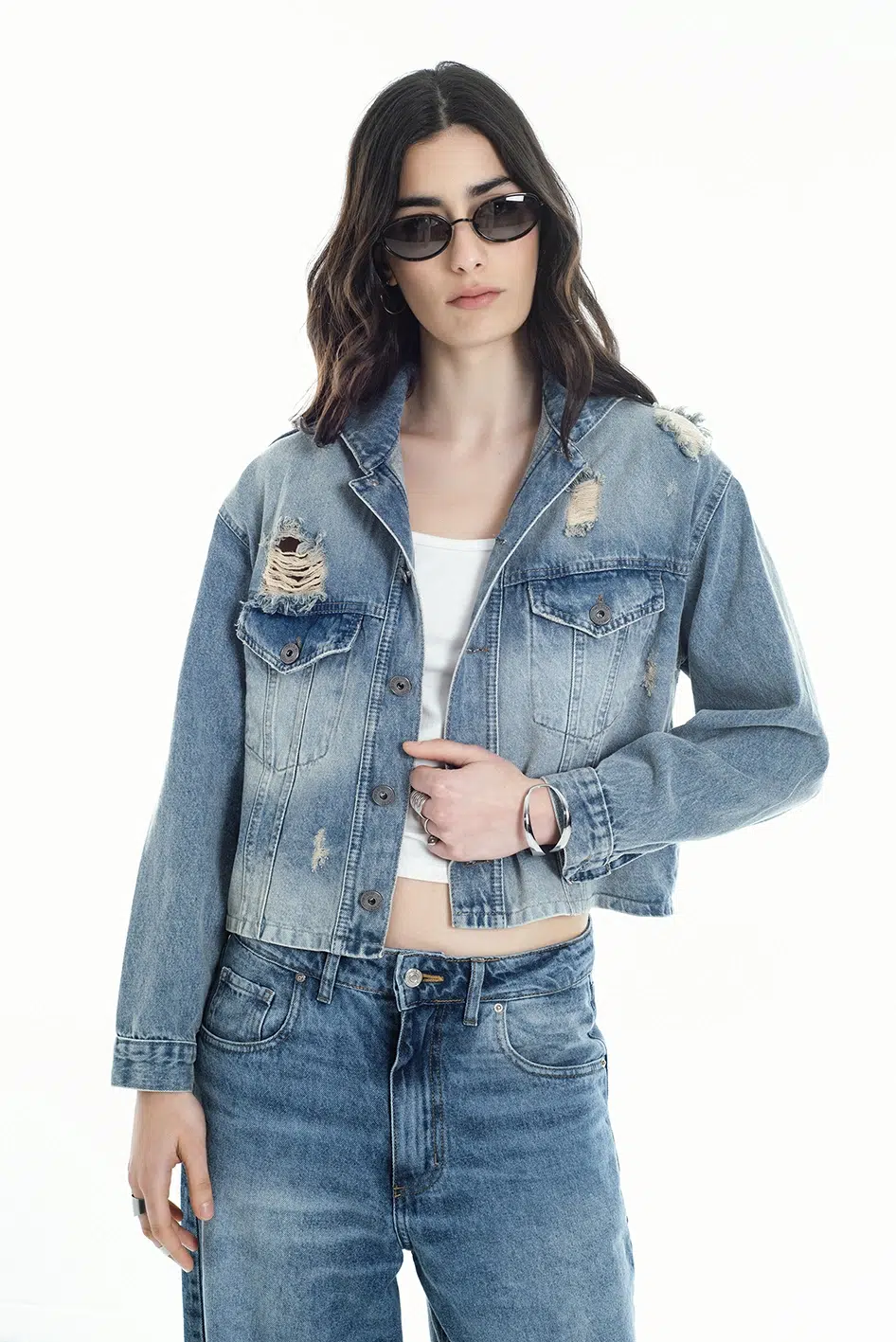 Campera Relaxed Venus Blue - Imagen 2