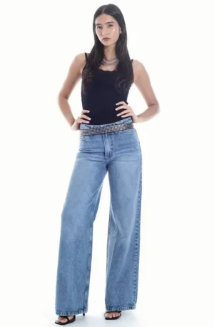 Jean Nina Mid Oxid Blue